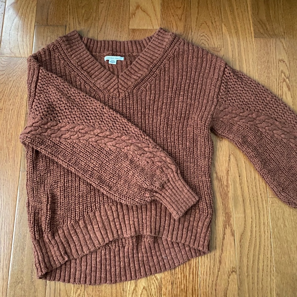 Brown sweater
